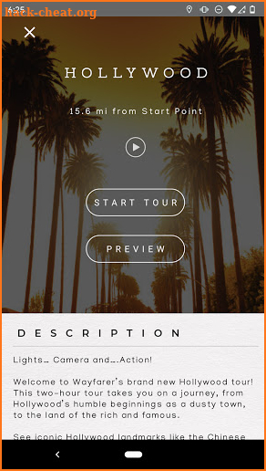 Wayfarer Journey Audio Driving Tours screenshot