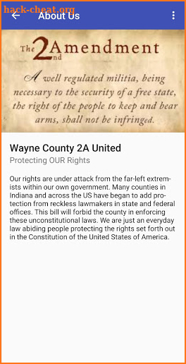 Wayne County 2A Sanctuary screenshot