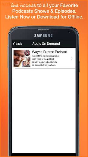 Wayne Dupree Podcast screenshot