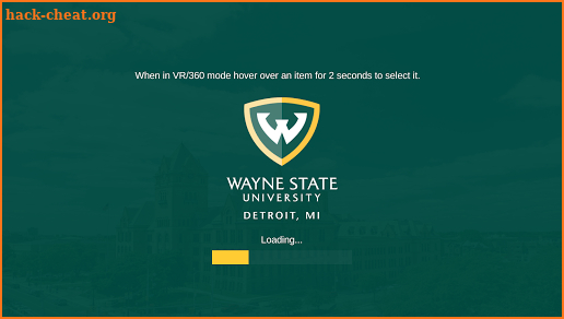 Wayne State Virtual Experience screenshot