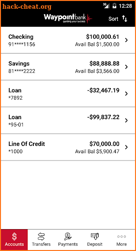 Waypoint Bank screenshot