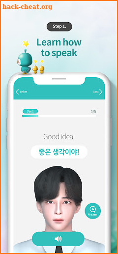 Waztong-English Spanish Korean screenshot