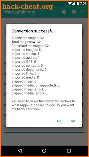 Wazzap Migrator screenshot
