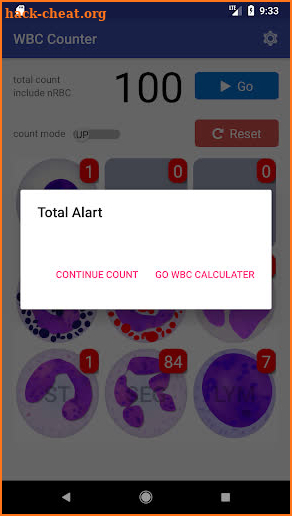 WBC Counter screenshot