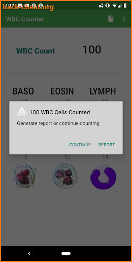 WBC Counter - White Blood Cells differential Count screenshot