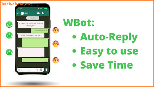 WBot - Auto Reply, ChatBot screenshot