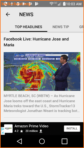 WBTW News - Myrtle Beach, SC screenshot