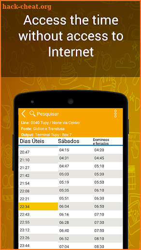 WBus - Tempo Real Horario de onibus e itinerarios screenshot