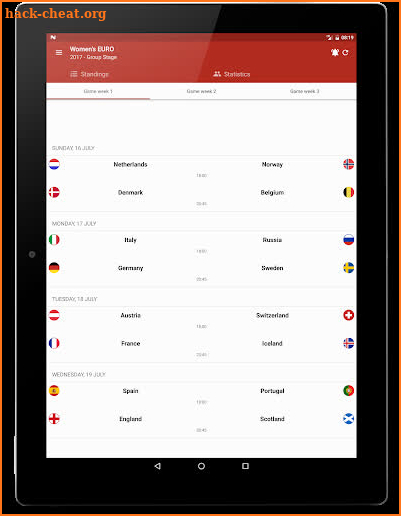 WC 2019 - Women Soccer - France 2019 screenshot