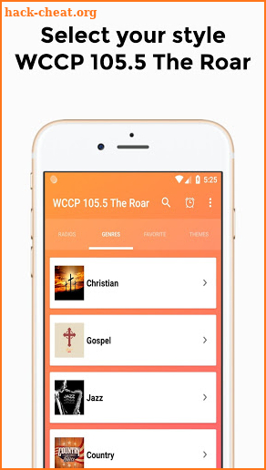 WCCP 105.5 The Roar South Carolina Radio screenshot