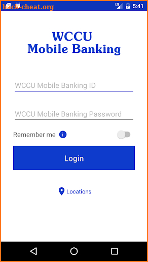 WCCU Mobile Banking screenshot