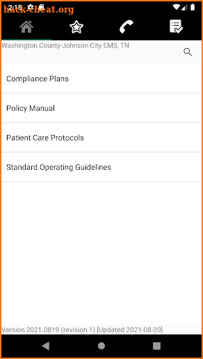 WC/JC EMS Protocols screenshot