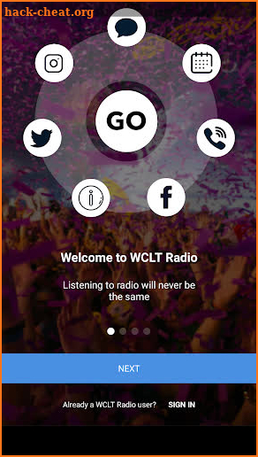 WCLT Radio screenshot