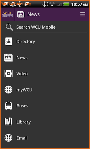 WCU Mobile screenshot