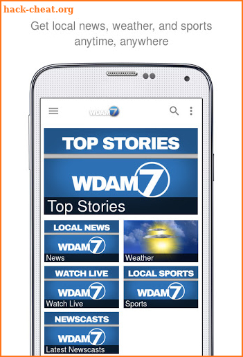 WDAM Local News screenshot