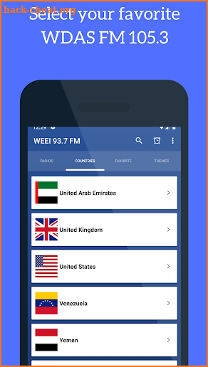 WDAS FM 105.3 radio Station Philadelphia screenshot