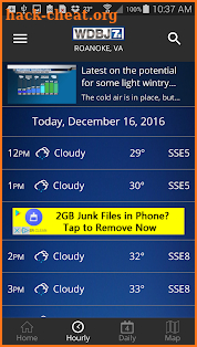 WDBJ7 Weather & Traffic screenshot