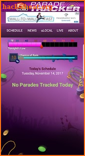 WDSU Parade Tracker screenshot