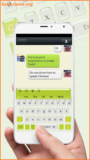 We Chat Keyboard screenshot
