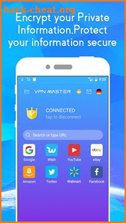 WE VPN Master, Fast,Proxy,unlimited secure hotspot screenshot
