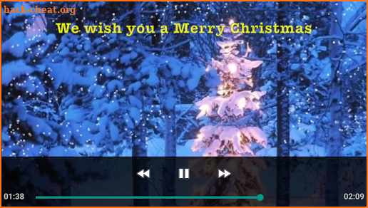 We Wish You A Merry Christmas Song screenshot