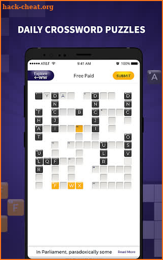 Wealth Words - Crossword Puzzle Game screenshot