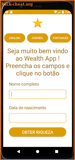 WealthApp screenshot