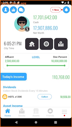 WealthCity screenshot