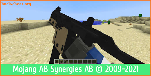 Weapon guns mod for Minecraft PE screenshot