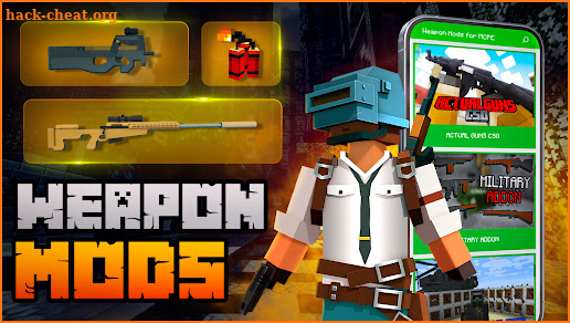 Weapon Mods for Minecraft PE screenshot