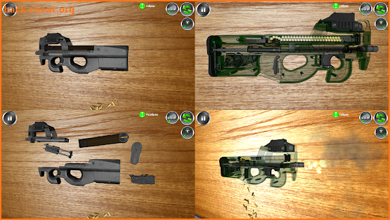 Weapon stripping 3D screenshot