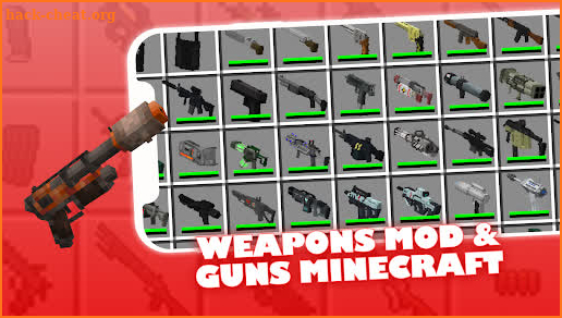 Weapons Mod & Guns Minecraft screenshot