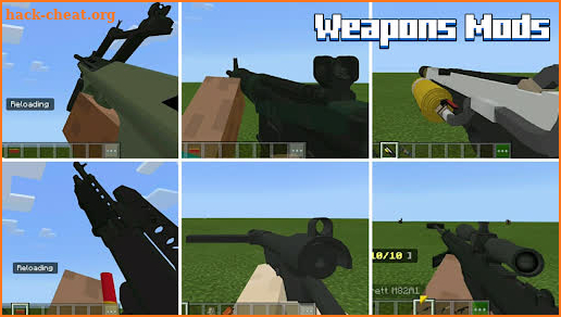 Weapons mod - gun addons screenshot