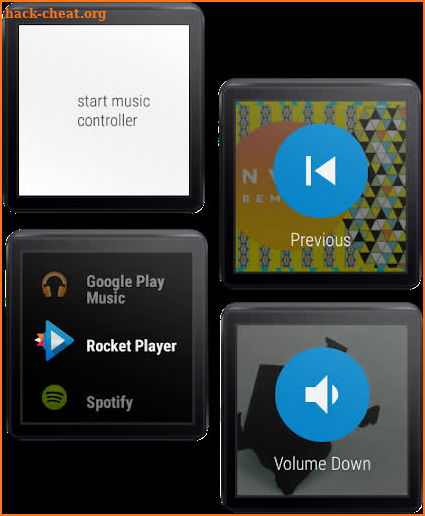 Wear Music Controller screenshot