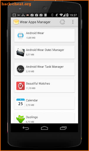 Wear OS App Manager & Tracker (Android Wear) screenshot