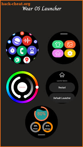 Wear OS Launcher screenshot