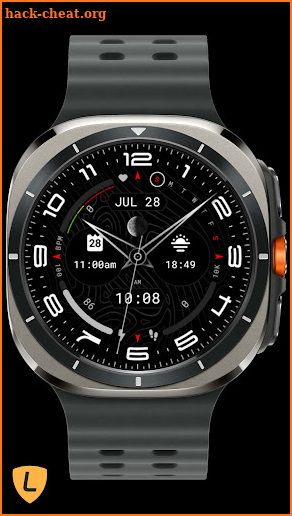 Wear Watch Face 058 screenshot