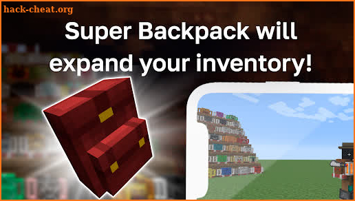 Wearable BackPacks Mod screenshot