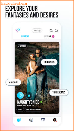 WeAreX: Open-Minded Dating screenshot