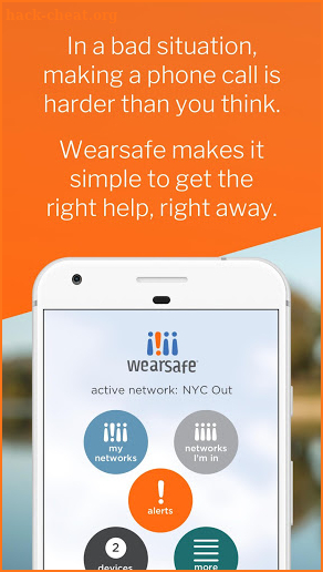 Wearsafe Personal Safety screenshot