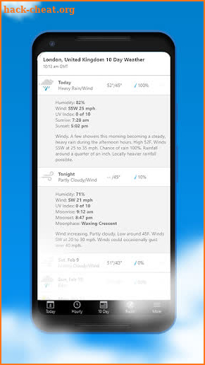 WEAT - National Weather Service & Weather Forecast screenshot