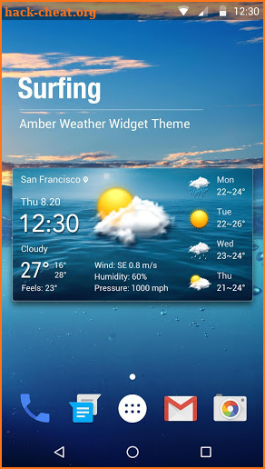 weather alert&warnings app screenshot