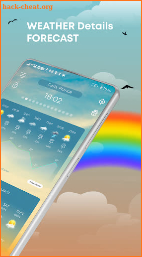 Weather & accurate weather by iOweather screenshot