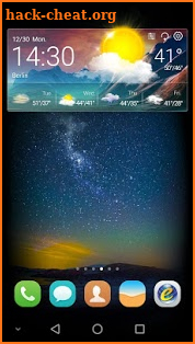Weather & Clock Widget screenshot