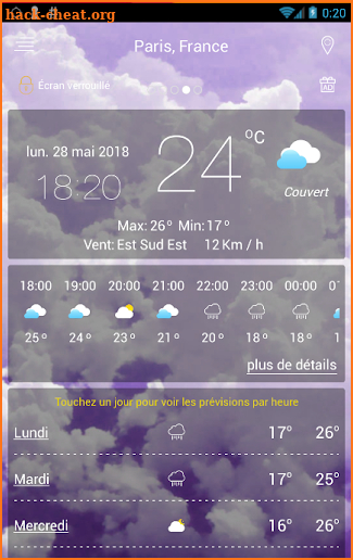 Weather & forecast Weather  local weather wedgets screenshot