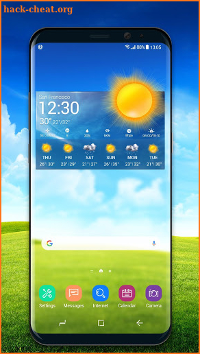 weather and temperature app Pro screenshot