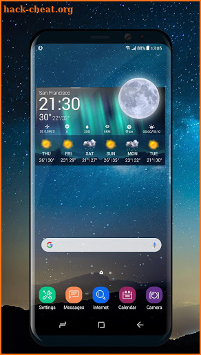 weather and temperature app Pro screenshot