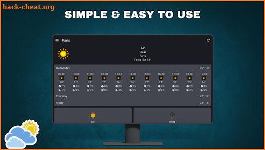 Weather - Android TV screenshot