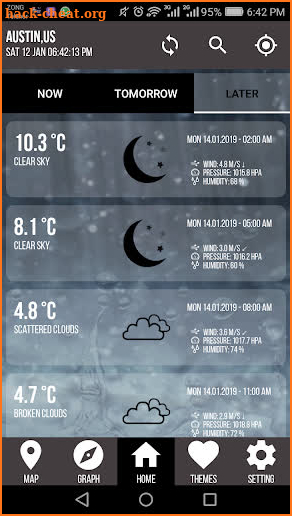 Weather App 2019 Free Weather Forecast Widget screenshot
