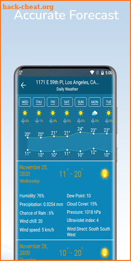Weather App — Live Weather Forecast & Radar Maps screenshot